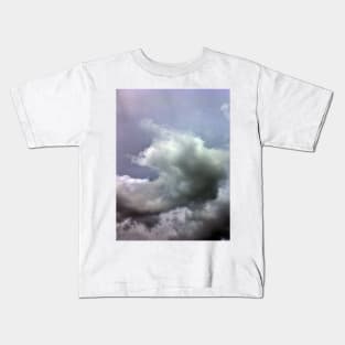 Purple Clouds Kids T-Shirt